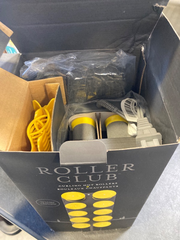 Photo 1 of Drybar The Roller Club Curling Hot Rollers | 10 Rollers, 2 Sizes, Heats-Up Fast, Gentle on Hair, Reduces Frizz, Adds Shine, comes with Heat-Resistant Bag