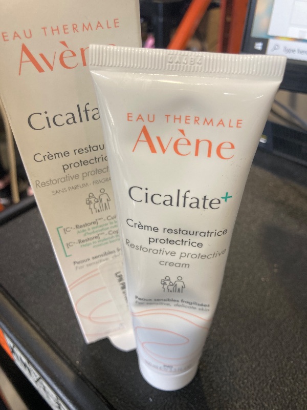 Photo 1 of Avène Cicalfate+ Restorative Protective Cream, postbiotic skincare for sensitive skin, helps restore skin barrier, face and body, safe for infants, children and adults, 3.3 Fl Oz