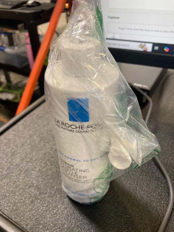 Photo 1 of La Roche-Posay Toleriane Hydrating Gentle Face Cleanser, Daily Facial Cleanser with Niacinamide and Ceramides for Sensitive Skin, Moisturizing Face Wash for Normal to Dry Skin, Fragrance Free