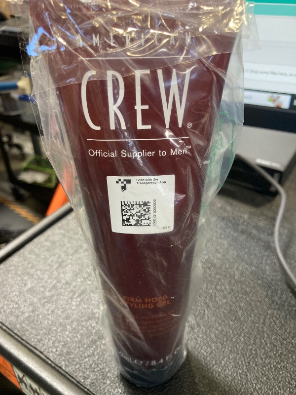 Photo 1 of American Crew Men's Hair Styling Gel, Firm Hold, Non-Flaking, 8.4 fl oz