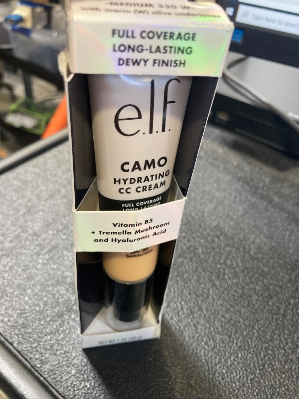 Photo 1 of E.l.f. Cosmetics Hydrating Camo CC Cream in Medium 330 W - Vegan and Cruelty-Free Makeup