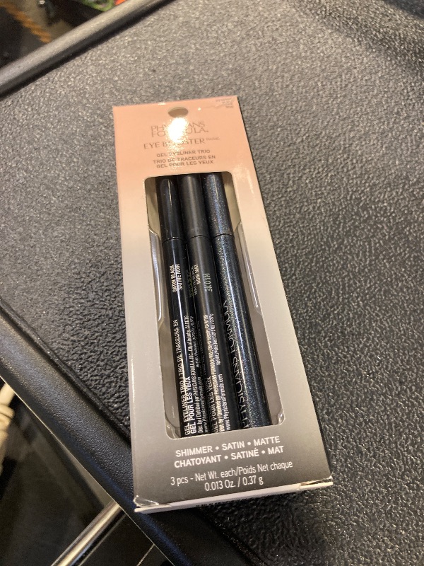 Photo 1 of Physicians Formula Eye Booster Gel Black Eyeliner Set of 3, Shimmer, Satin, Matte, Water-Resistant, Smudge Resistant, Lasts All Day