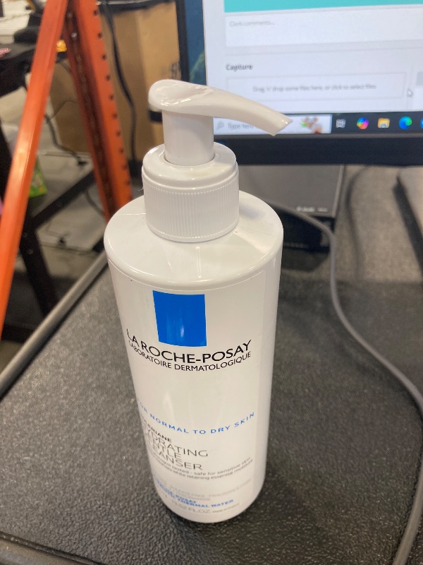 Photo 1 of La Roche-Posay Toleriane Hydrating Gentle Face Cleanser, Daily Facial Cleanser with Niacinamide and Ceramides for Sensitive Skin, Moisturizing Face Wash for Normal to Dry Skin, Fragrance Free