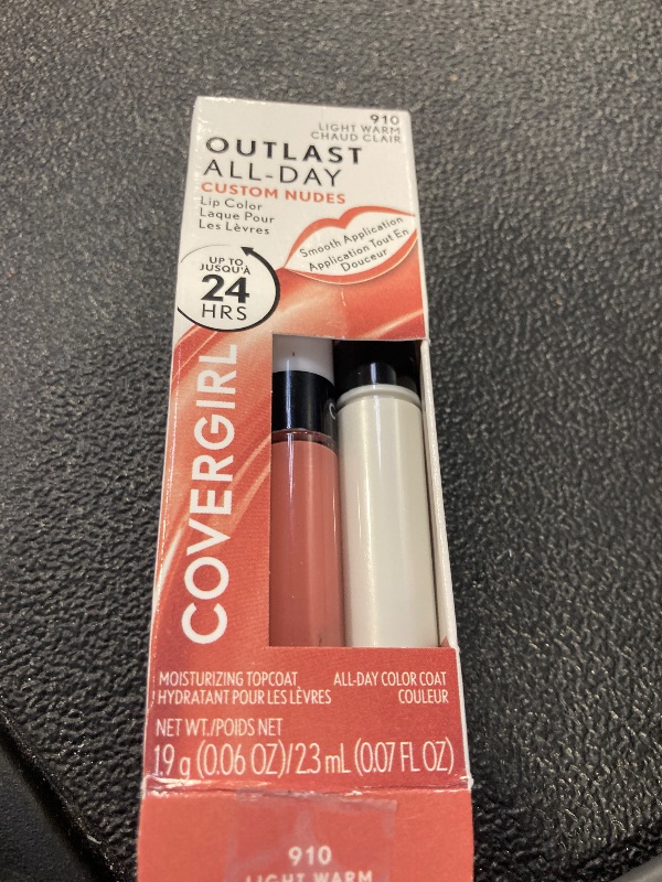Photo 1 of COVERGIRL Outlast All-Day Lip Color Custom Nudes, Light Warm