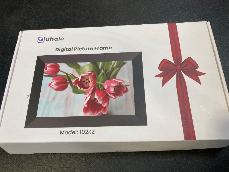 Photo 1 of Uhale Digital Picture Frame WiFi 10.1 Inch with 32GB Storage, Electronic Photo Frames 1280 x 800 HD IPS Touch Screen, Auto Rotate, Slideshow, Instantly Share Photos and Videos from Anywhere