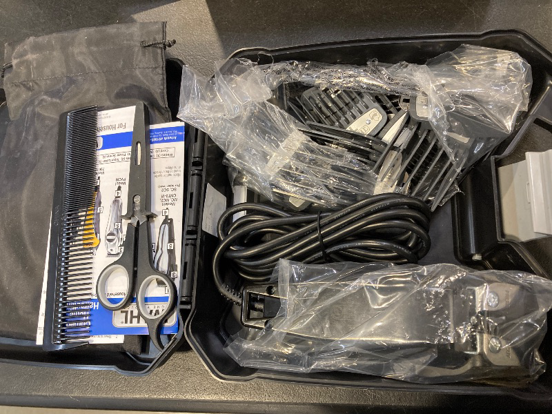Photo 1 of Wahl USA Elite Pro High-Performance Corded Home Haircut & Grooming Kit for Men – Electric Hair Clipper – Model 79602M
