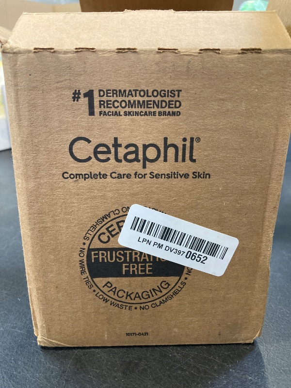 Photo 1 of Cetaphil Face & Body Moisturizer, Hydrating Moisturizing Lotion for All Skin Types, Suitable for Sensitive Skin, NEW 8 oz Pack of 3, Fragrance Free, Hypoallergenic, Non-Comedogenic