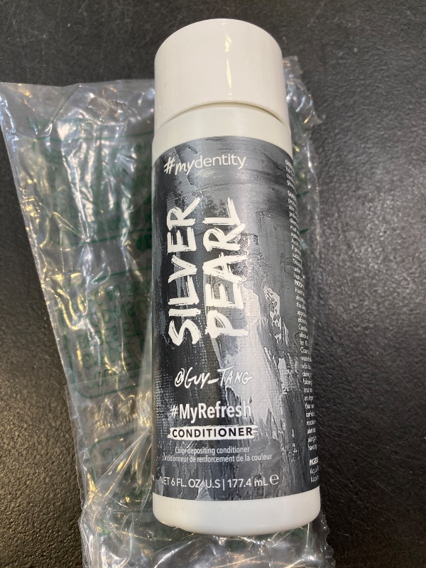 Photo 1 of #mydentity MyRefresh Color Depositing Conditioner, Silver Pearl, 6 oz | Temporary Hair Dye | Color Lasts up to 25 washes