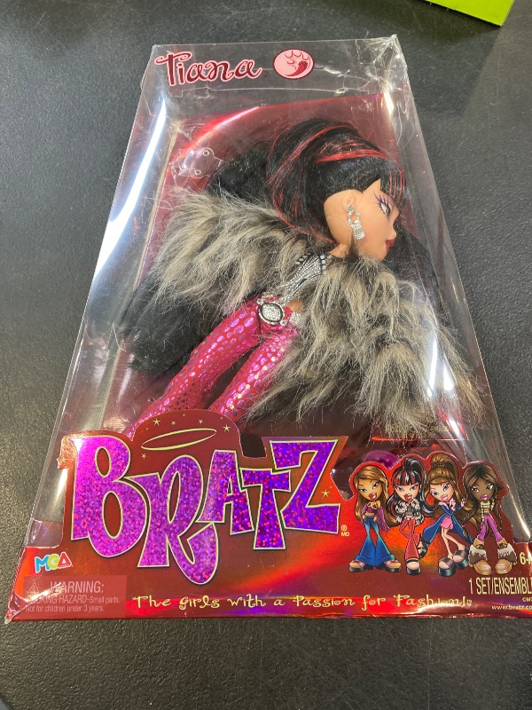 Photo 1 of Bratz Original Fashion Doll Tiana Series 3 with 2 Outfits and Poster, Collectors Ages 6 7 8 9 10+(Multi Color)
