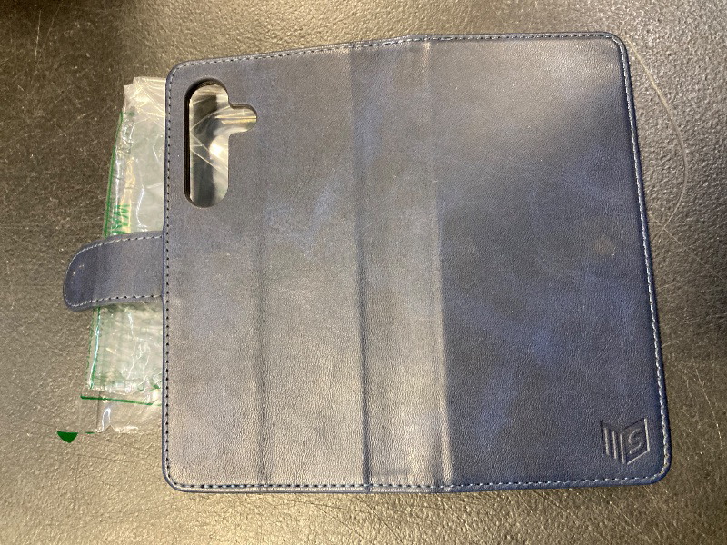 Photo 1 of SUANPOT for Samsung Galaxy S24 5G Wallet case with RFID Blocking Credit Card Holder,Flip Book PU Leather Protective Cover Women Men for Samsung S24 Phone case Blue