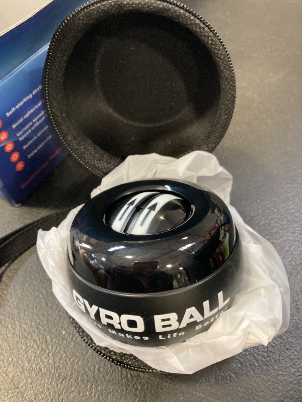 Photo 1 of JIN BD Wrist Trainer Ball Auto-Start Wrist Strengthener Gyroscopic Forearm Exerciser Gyro Ball for Strengthen Arms, Fingers, Wrist Bones and Muscles