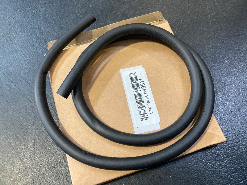 Photo 1 of MECCANIXITY Pipe Insulation Foam Tube 1/8" ID x 1/2" OD 3ft Foam Tubing Heat Insulated Pipe for AC Unit Handle Grip Water Pipe Freeze Protection - 3.5x13mm/Black