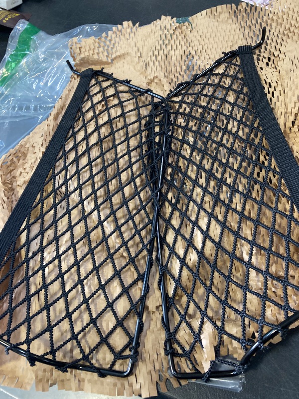 Photo 1 of Utiiy Side Cargo Organizer Nets Set Fit for 2017-2022 Honda CR-V Fuel Model, Trunk Organizer Cargo Net Nylon Cargo Storage Mesh Net Luggage Nets for 2022 Honda CRV Accessories (17-22 Fuel Model)