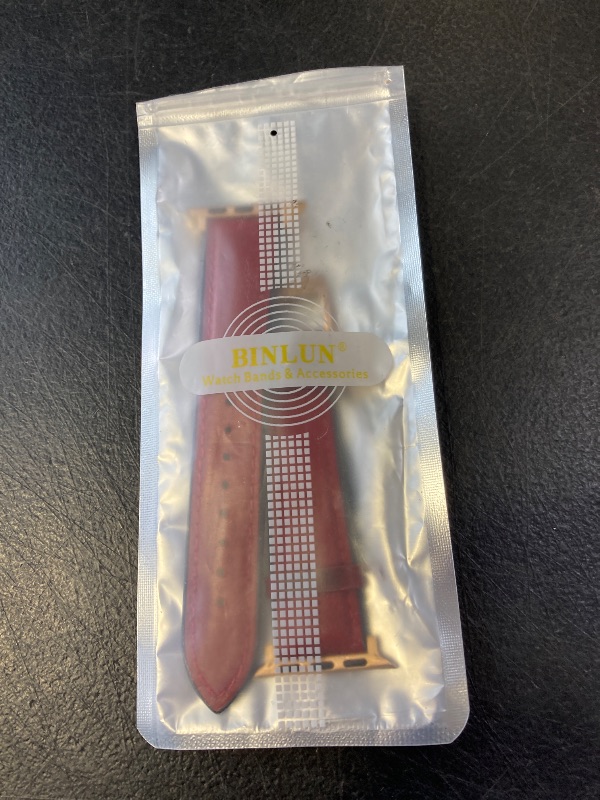 Photo 1 of BINLUN Compatible with Apple Watch Strap 38mm 40mm 41mm Premium Oil Wax Leather and Breathable Silicone Hybrid Replacement Band Compatible with iWatch Straps Ultra SE SE2 Series 9/8/7/6/5/4/3/2/1