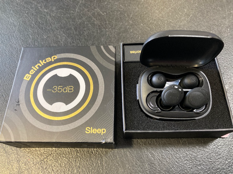 Photo 1 of Ear Plugs for Sleeping Noise Reduction, Beinkap Reusable Earplugs Hearing Protection for Focus, Study, Work – 6 Pair Eartips in S/M/L – Flexible Silicone Soft – 35dB Noise Cancelling with Storage Case