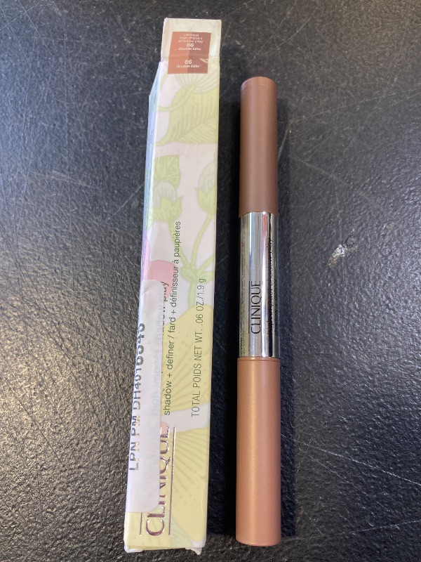 Photo 1 of Clinique High Impact Shadow Play Shadow + Definer | Crease Proof, Water Resistant + Safe For Sensitive Eyes, Double Latte, 1 Count
