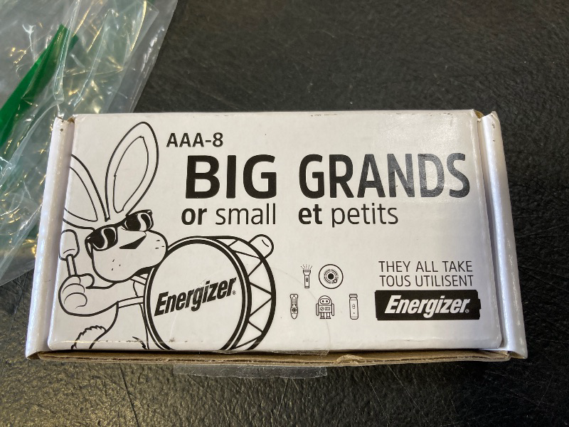 Photo 1 of Energizer MAX AA Batteries (8 Pack), Double A Alkaline Batteries