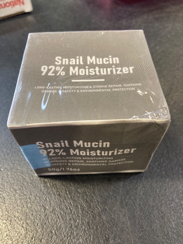 Photo 1 of ofmally 2pcs Snail Mucin 92% Moisturizer Daily Face Gel Cream, Crema de Baba de Caracol Original, Moisturizer Face Cream Snail Mucin, Hydrating Snail Mucin Repair Face Gel