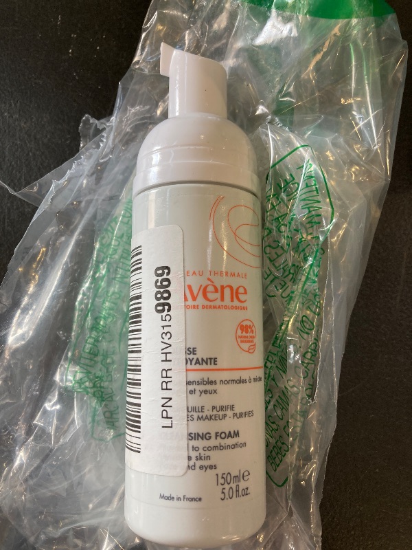 Photo 1 of Avène Cleansing Foam - Soap-Free Foaming Face Wash - Normal, Combination, Oily Skin- Sensitive Skin - 5.07 Fl Oz