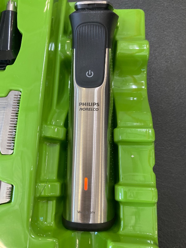 Photo 1 of Philips Norelco Multigroom 7000 Series, All-in-One Trimmer, Beard Trimmer and Hair Clipper, 19-Piece Men's Grooming Kit for Beard, Head, Hair, Body, and Face, Soft Pouch, MG7910/49