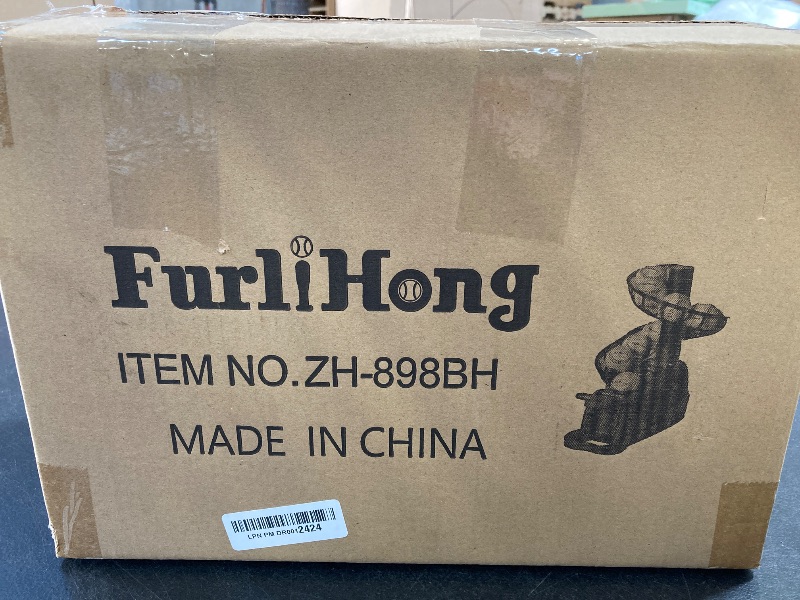 Photo 1 of Furlihong 898BH Baseball Soft Toss Machine, Angle Adjustable, Step On Paddle and Release to Launch, No Power Supply Needed, Works with Regulation Baseball