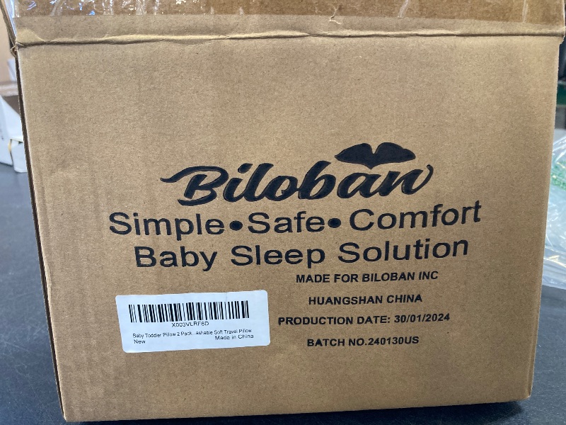 Photo 1 of Thin Toddler Pillow 2 Pack with Pillowcase (13 x 18 x 1.2 Inches), Cotton Kid Pillow for Sleeping, Machine Washable Soft Travel Pillows, Toddler Use Only, Age 2 to 5 (White)