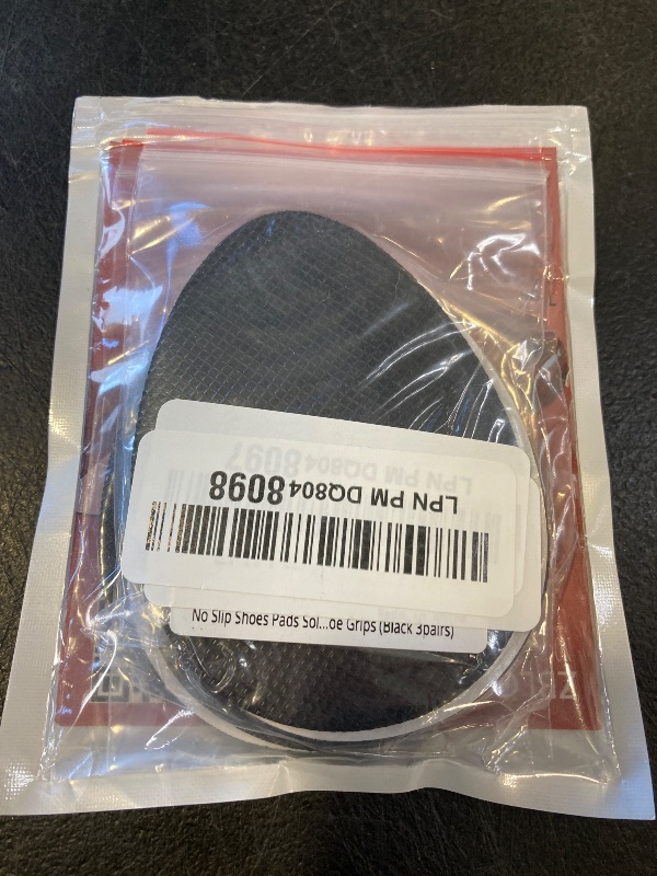 Photo 1 of Non-Slip Shoes Pads Sole Protectors Adhesive, High Heels Anti-Slip Shoe Grips (Black 3pairs)