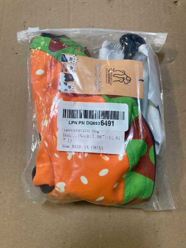 Photo 1 of iPetStation Dog Cone Collar Alternative, Inflatable E Collar for Dogs - Waterproof, Comfy Pillow (Orange, Neck:7.08'-11.81')