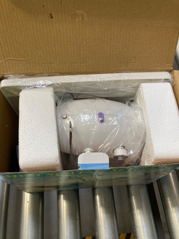 Photo 1 of Portable Sewing Machine with Extension Table and Light, Mini Handheld Sewing Machine with Upgraded, Two Threads Double Speed Double Switches, Easy to Use for Kids, Beginners and DIY
