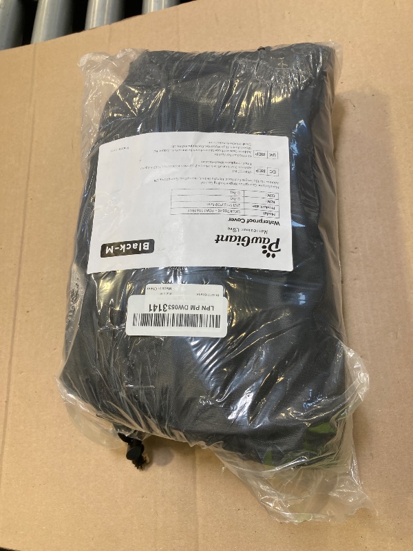 Photo 1 of PawGiant Outdoor Dog Kennel Cover Replacement, 420D Waterproof UV-Resistant Cover for 8x4 ft Large Dog Enclosure