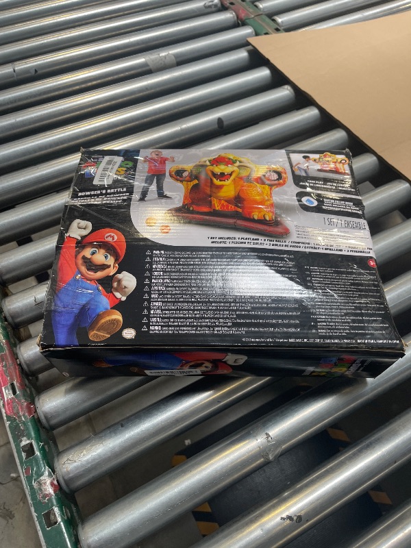 Photo 1 of THE SUPER MARIO BROS. MOVIE Bowser Inflatable Sports Game for Kids, Indoor Games or Outdoor Games for Kids and Adults, Approximate Inflated Size 51 Inches L x 18 Inches W x 46 Inches H