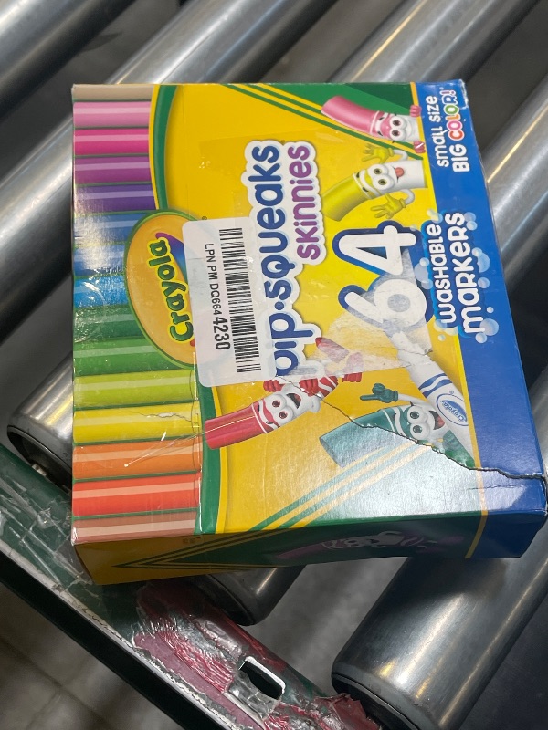 Photo 1 of Crayola® Pip-Squeaks™ Skinnies Kids' Color Choice Box, Assorted Colors, Box Of 64