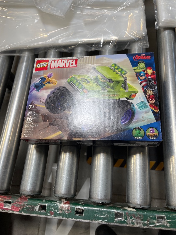 Photo 1 of LEGO Marvel The Hulk Truck vs. Thanos - Monster Truck Building Toy for Kids 7+ - Includes Hulk & Thanos Toy Minifigures - Creative Birthday Gift Idea for Girls and Boys - 76312