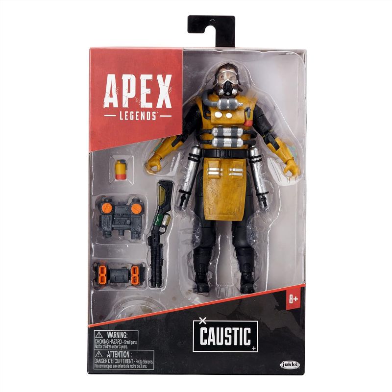 Photo 1 of Electronic Arts Apex Legends Action Figure 6-Inch Caustic Collectible
