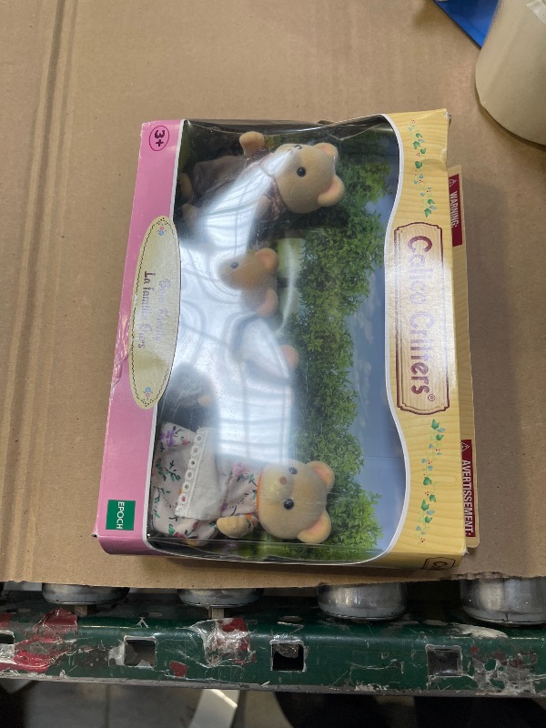 Photo 1 of Calico Critters Cuddle Bear Family, Dolls, Dollhouse Figures, Collectible Toys 4 Count