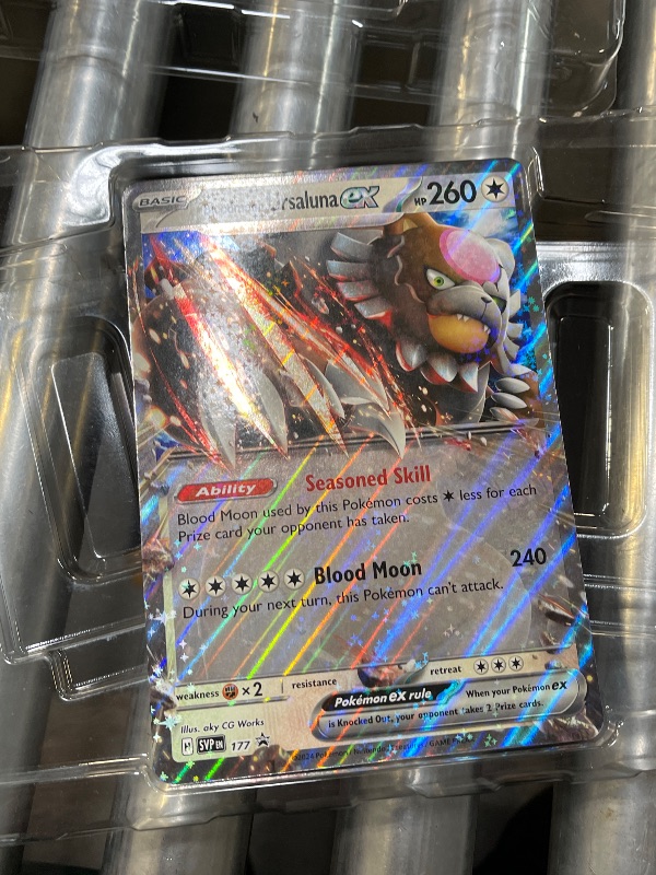 Photo 1 of Pokémon TCG: Bloodmoon Ursaluna ex Box