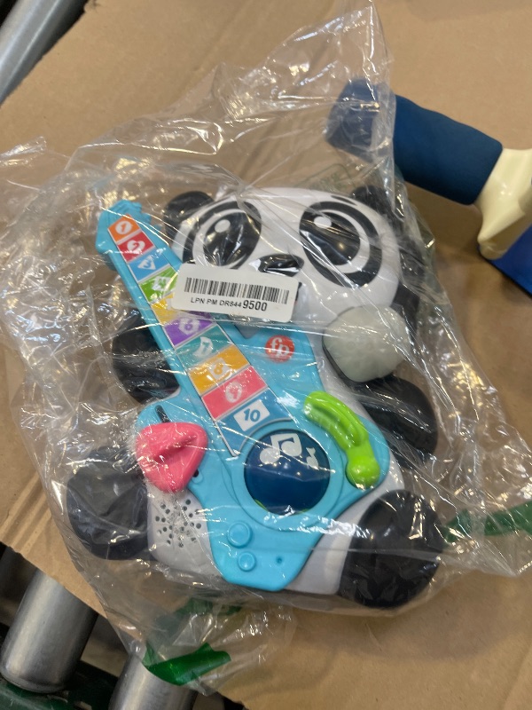 Photo 1 of Fisher-Price Baby Learning Toy Link Squad Jam & Count Panda with Music & Lights for Ages 9+ Months, Compatible Only with Link Squad Items