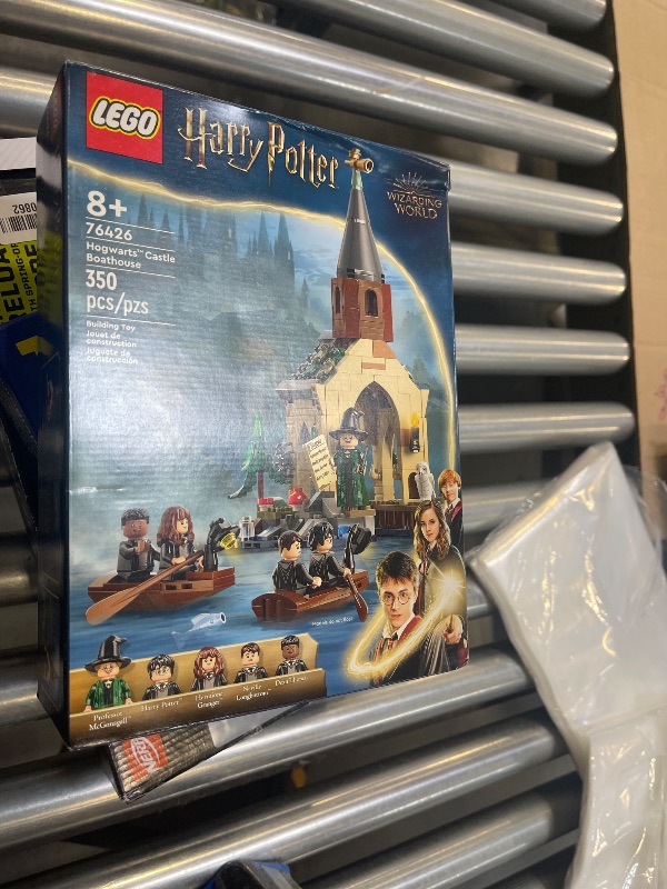 Photo 1 of LEGO Harry Potter Hogwarts Boat House Building Toys - Harry Potter Toys for Kids, Girls & Boys, Age 8+ - Birthday Gift with 5 Minifigures - 76426