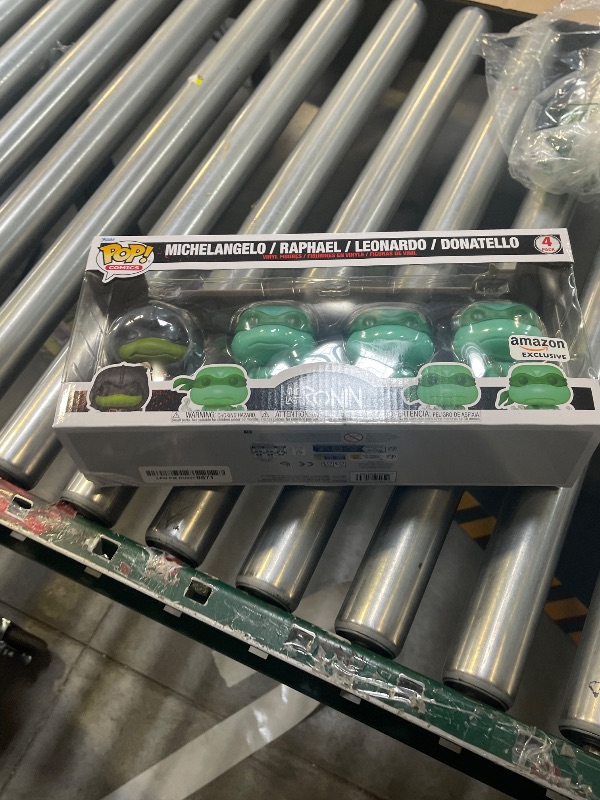 Photo 1 of Funko Pop Comics: Teenage Mutant Ninja Turtles (TMNT) The Last Ronin- Michelangelo - Brothers, 4-Pack - TMNT Comics - Amazon Exclusive - Collectable Vinyl Figure - Gift Idea - Official Merchandise