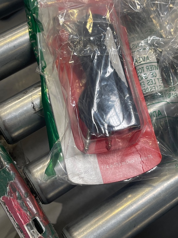 Photo 1 of Hosa STP-203 Insert Cable 1/4 Inches TRS to Dual 1/4 Inches TS - 9 Feet