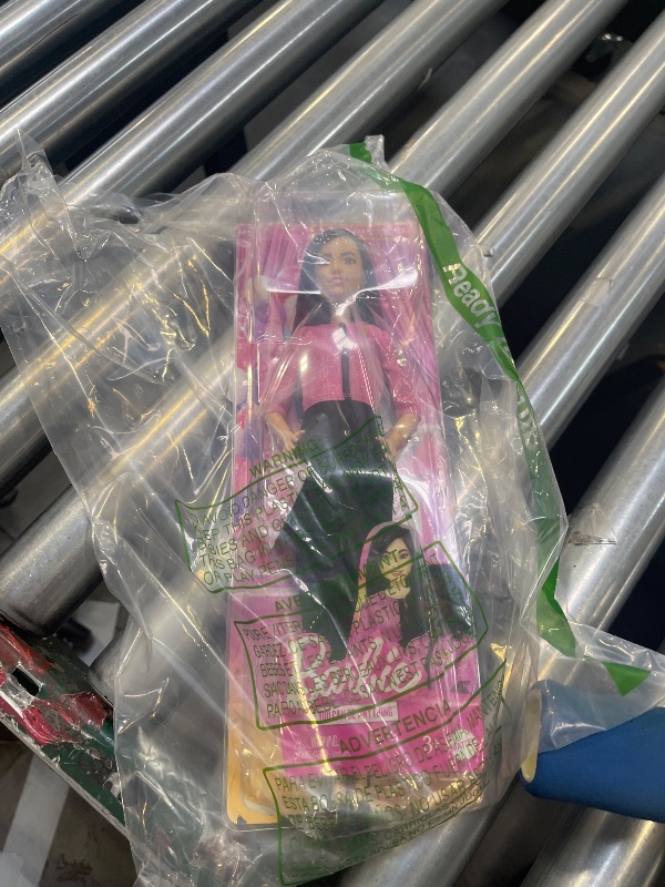 Photo 1 of Barbie Careers Doll & Accessories, Future Leader with Black Hair Wearing Outfit with 2 Golden Bracelets & “B” Pin, Includes Sticker for Kids