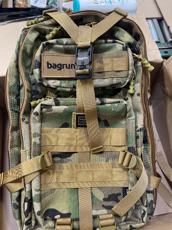 Photo 1 of Unisex US Cooper Lasercut Medium Backpack Bag, Tactical Camo, Tactical Camo, Einheitsgröße
