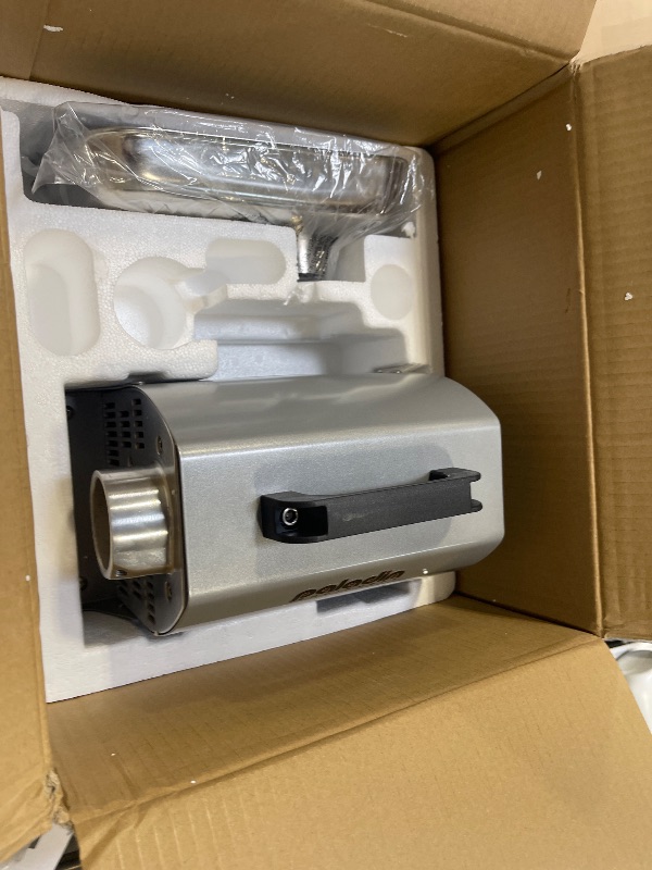 Photo 1 of Paladin Equipment #8 Electric Meat Grinder Machine, 0.4HP, 2000W Max Copper Motor, 260lbs/H Stainless Steel Meat Grinder with Sausage Sufffer for Commercial and Home Use, Deer Processing, Pet Food