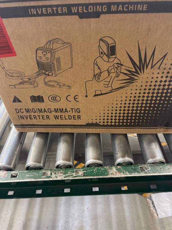 Photo 1 of FEMEROL MIG Welder,2 in 1 Flux core/Stick Welder,130Amp 110V Gasless MIG Welding Machine with Synergy IGBT Inverter Welder Portable Wire Feed Welder