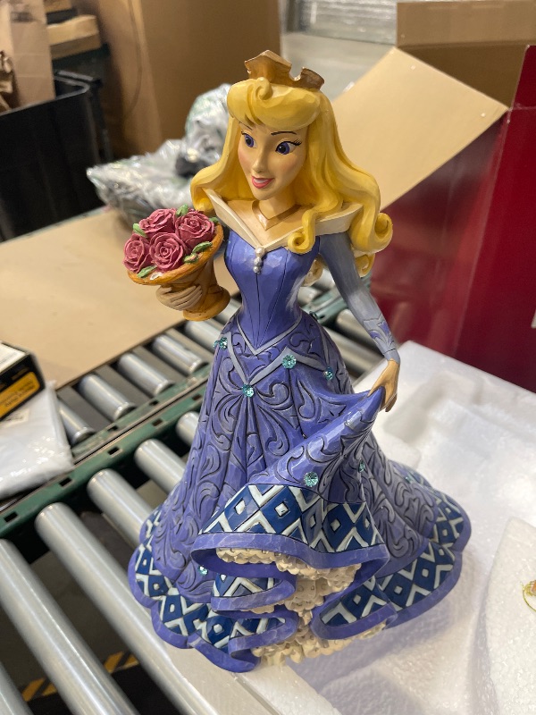 Photo 1 of Enesco Disney Traditions by Jim Shore Enchanted Princess Sleeping Beauty Deluxe Aurora Figurine, 15 Inch, Multicolor