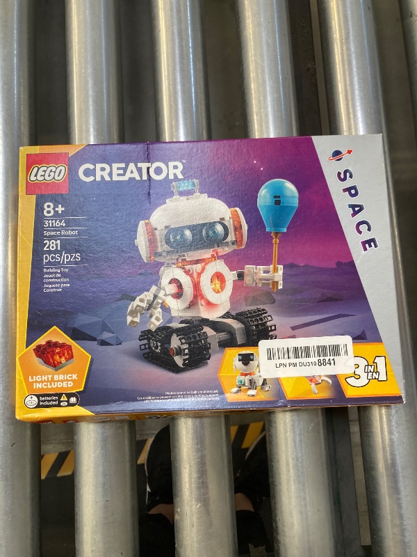 Photo 1 of LEGO Creator 3 in 1 Space Robot Toy - Building Toy with 3 Options, Robot, Spaceship, or Robot Dog - Building Kit for Kids, Boys and Girls, Ages 8+ - Gift Idea for Birthdays - 31164