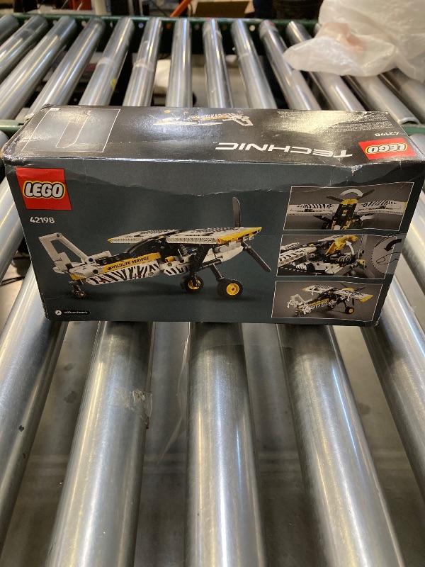 Photo 1 of LEGO Technic Bush Plane Toy - Buildable Airplane Toy for Kids, Boys and Girls, Ages 8+ - Model Airplane Gift with Spinning Propeller, 4-Cylinder Piston Engine, and More - 42198