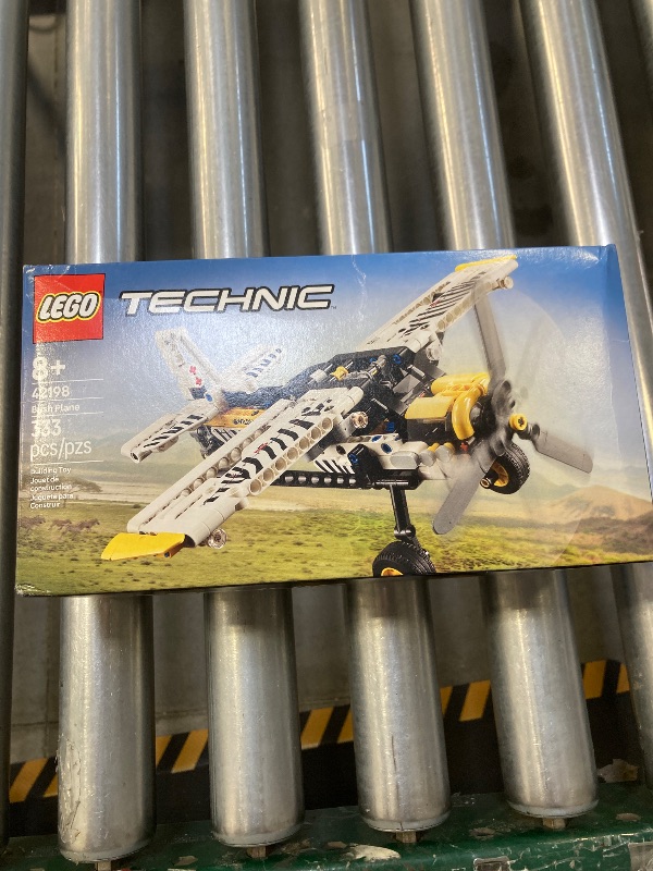 Photo 1 of LEGO Technic Bush Plane Toy - Buildable Airplane Toy for Kids, Boys and Girls, Ages 8+ - Model Airplane Gift with Spinning Propeller, 4-Cylinder Piston Engine, and More - 42198