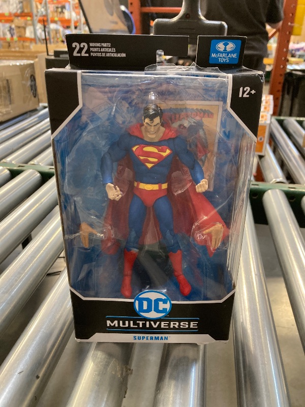 Photo 1 of McFarlane Toys - DC Multiverse Superman (Classic Animation 1940) 7in Action Figure
