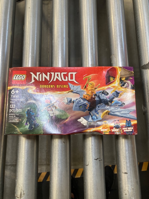 Photo 1 of LEGO NINJAGO Young Dragon Riyu Playset with 3 Ninja Minifigures for Independent Play, Buildable Ninja Toy Model and Adventure Set for Kids, Ninja Gift for 6 Year Old Boys and Girls, 71810